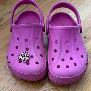 CROCS Kids Pink Clog Sandals